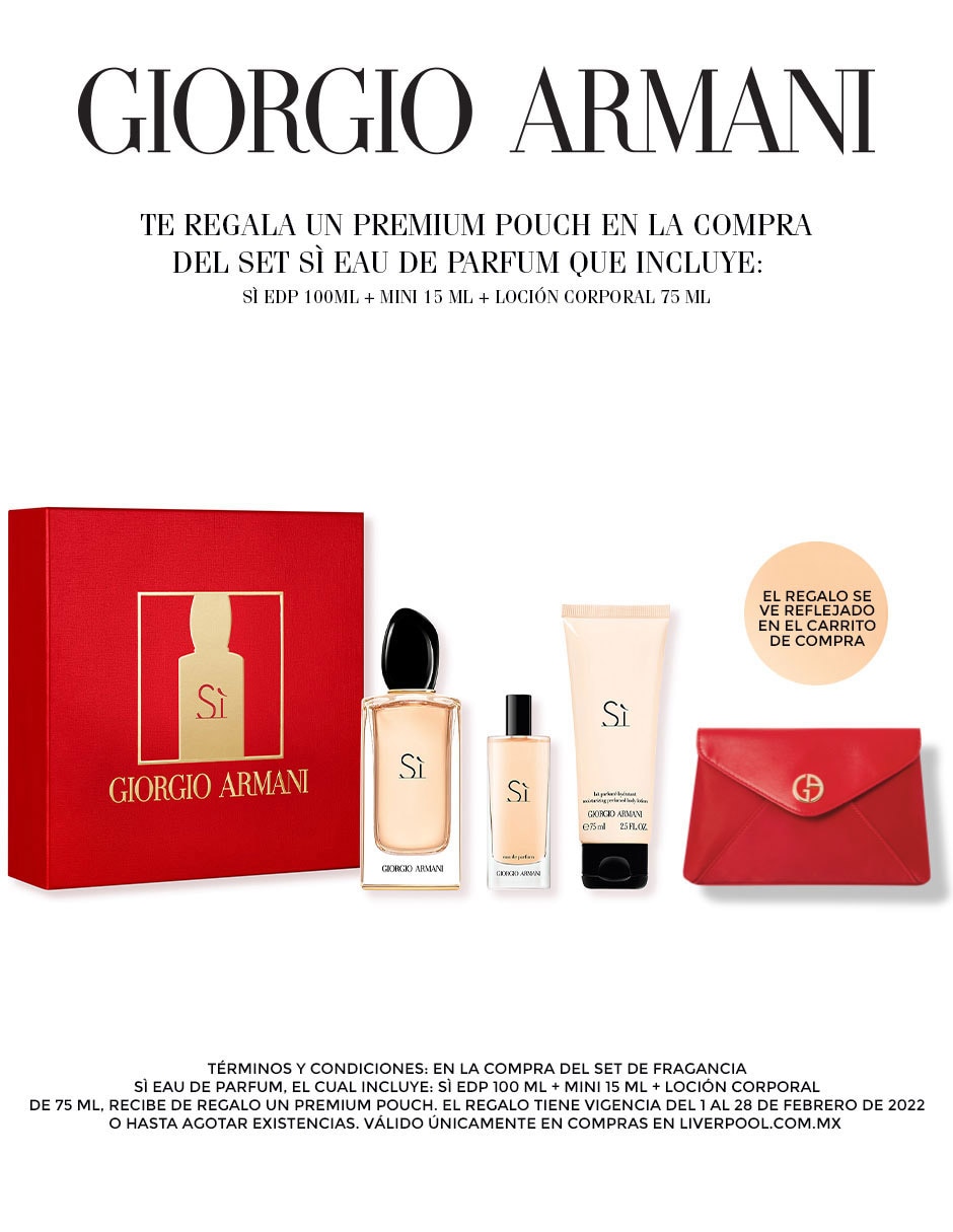 Eau de parfum Giorgio Armani Sì para mujer