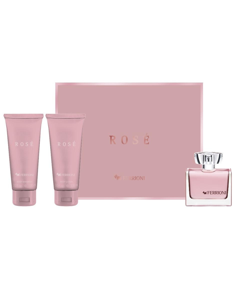 Set Eau de toilette Ferrioni Rose para mujer 1