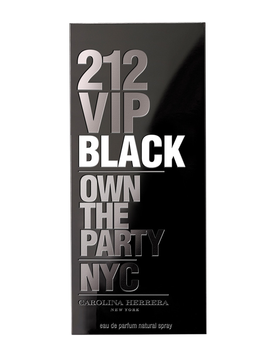 Eau de parfum 212 VIP Black para hombre 5