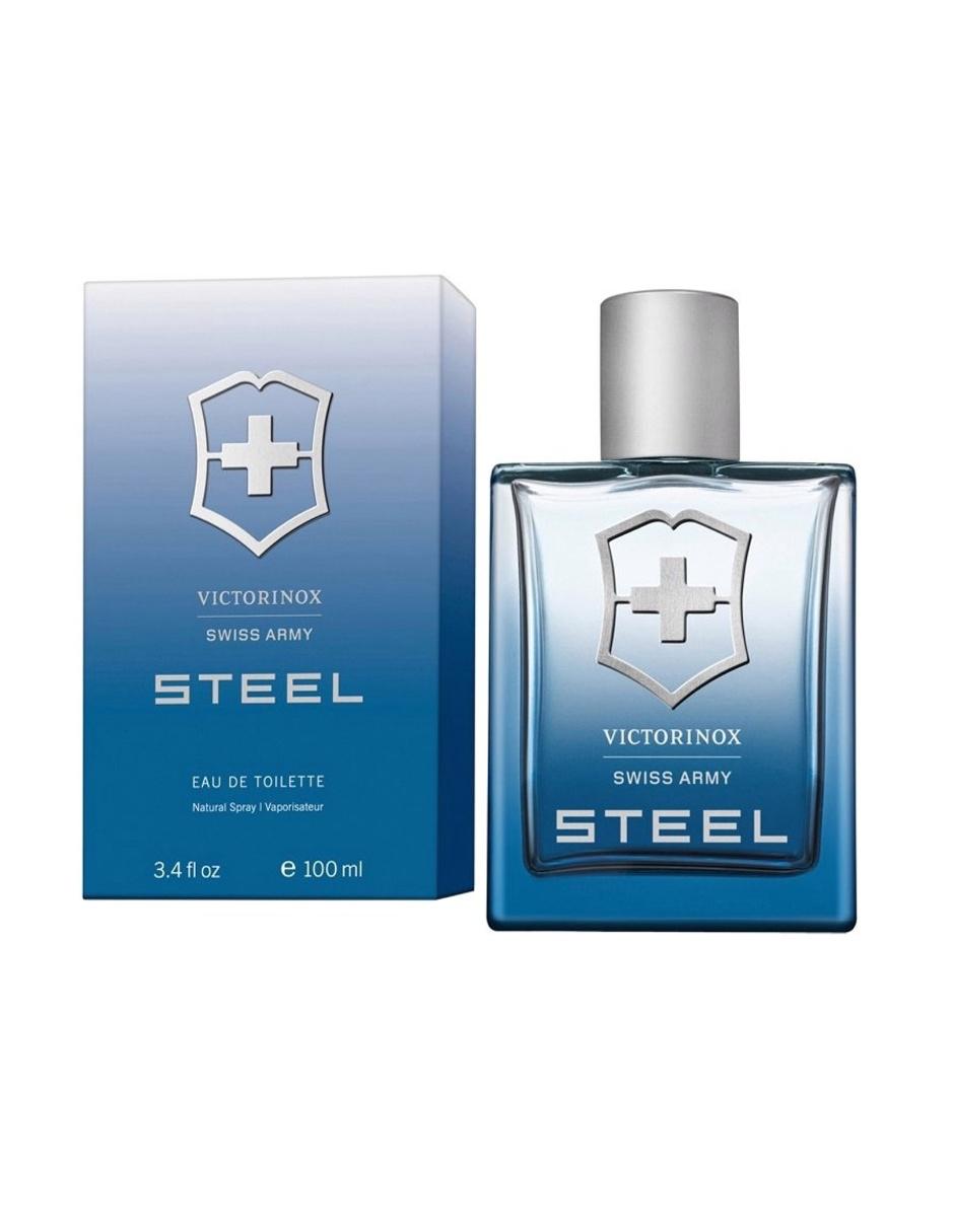 Fragancia para hombre Swiss Army Victorinox Steel 100 ml Eau de Toilette