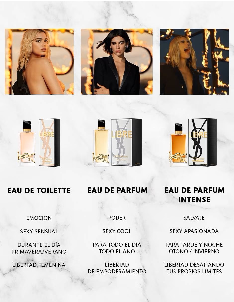 Eau de parfum Libre para mujer 3