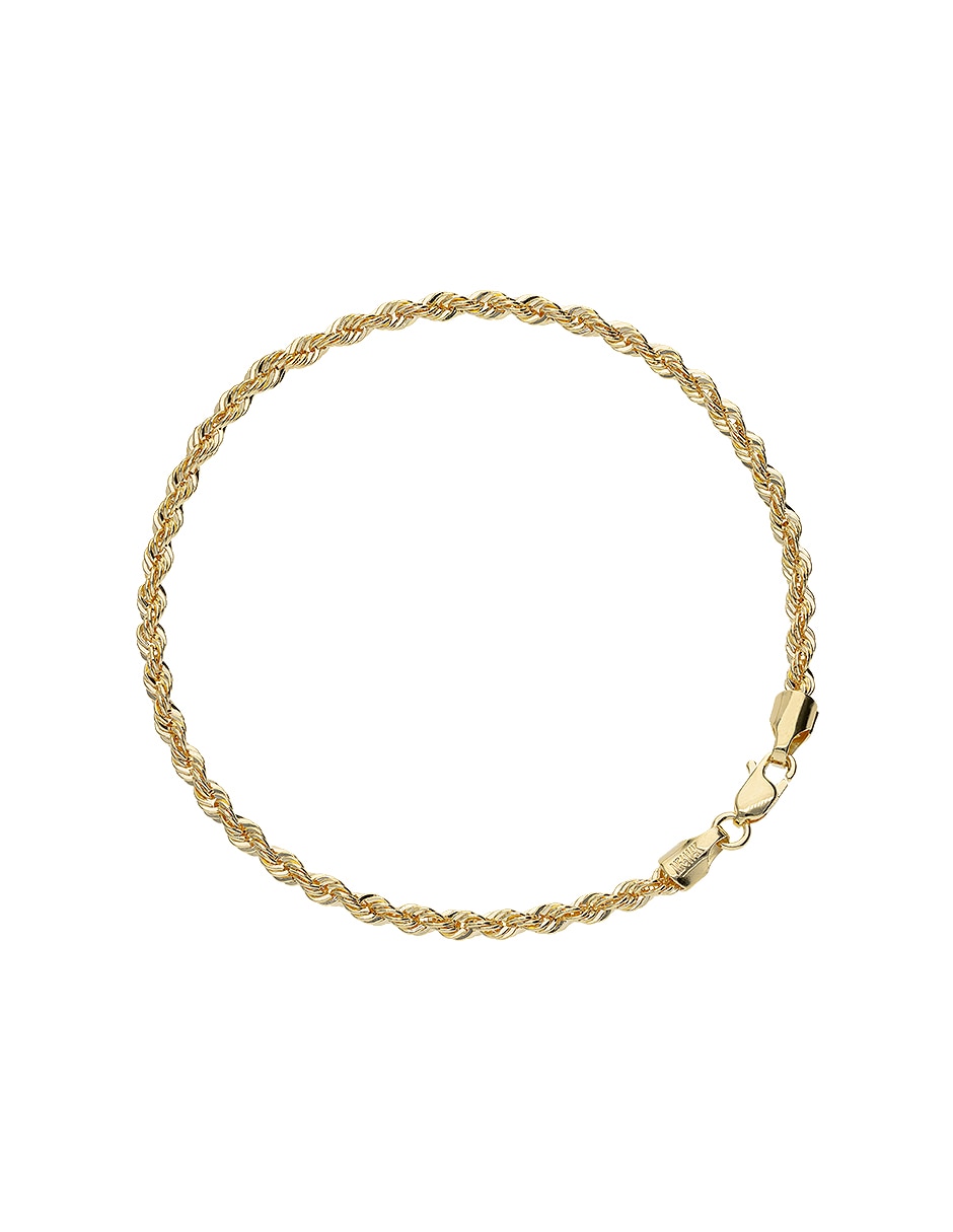 Pulsera de oro amarillo 10 K Clasicas acabado pulido