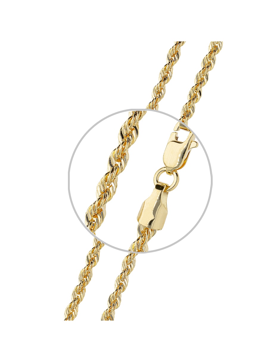 Pulsera de oro amarillo 10 K Clasicas acabado pulido 2