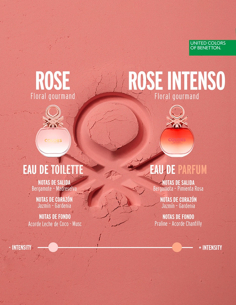 Eau de parfum Colors Woman Rose Intenso para mujer 19