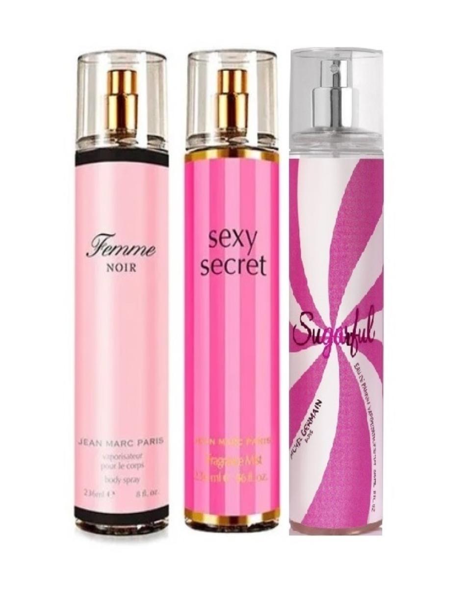 Set body mist Jean Marc Paris Sugar para mujer