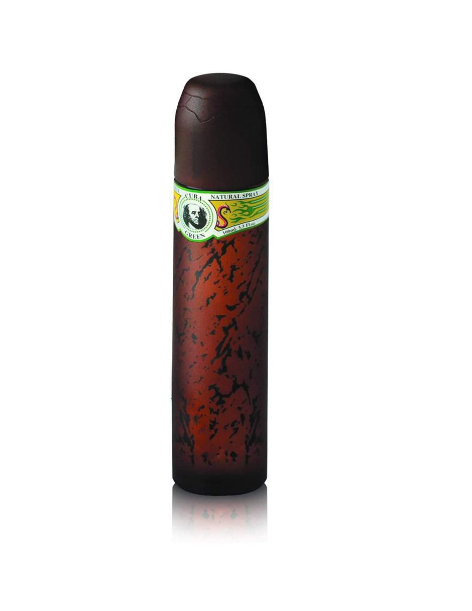 Eau de toilette Cuba Green para hombre