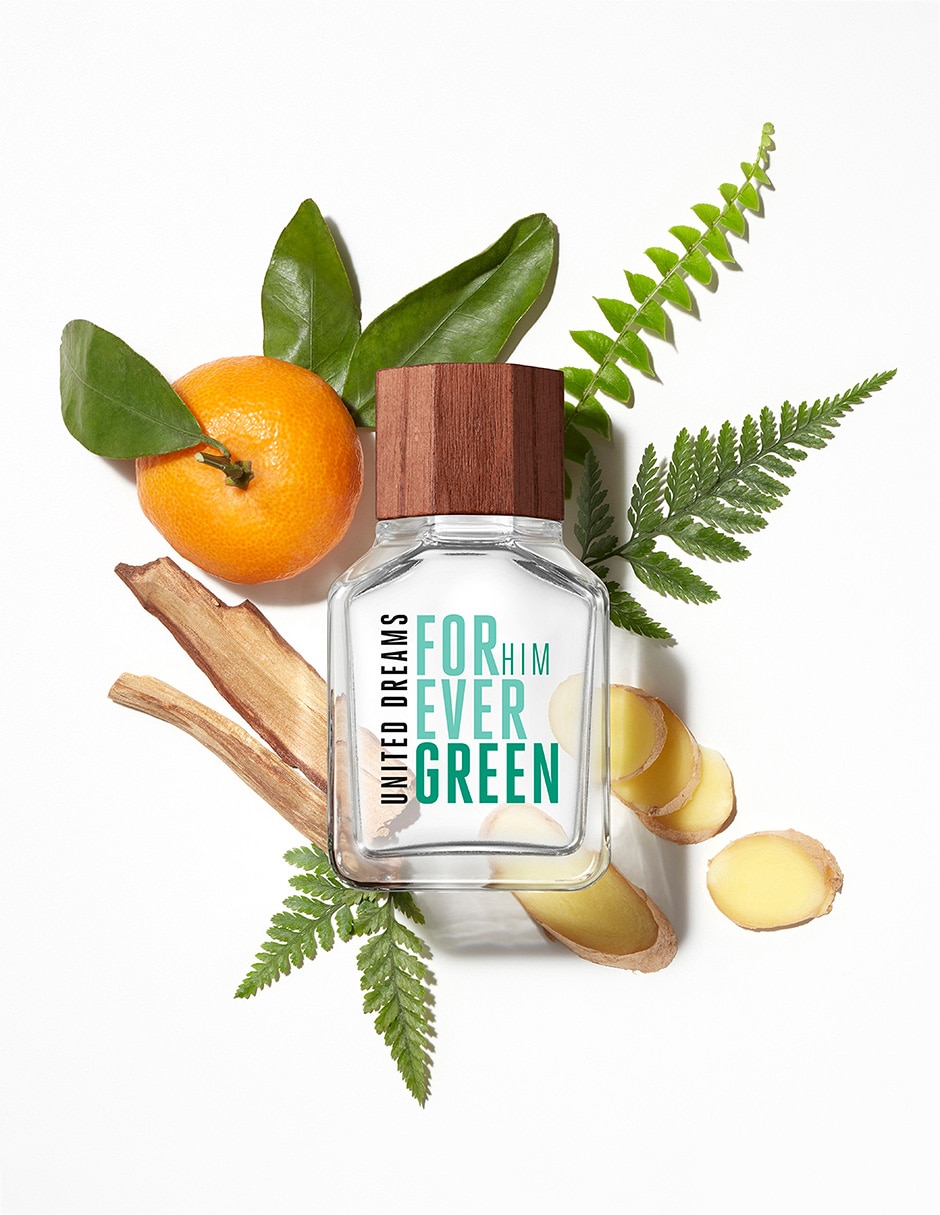 Eau de toilette United Dreams Forever Green para hombre