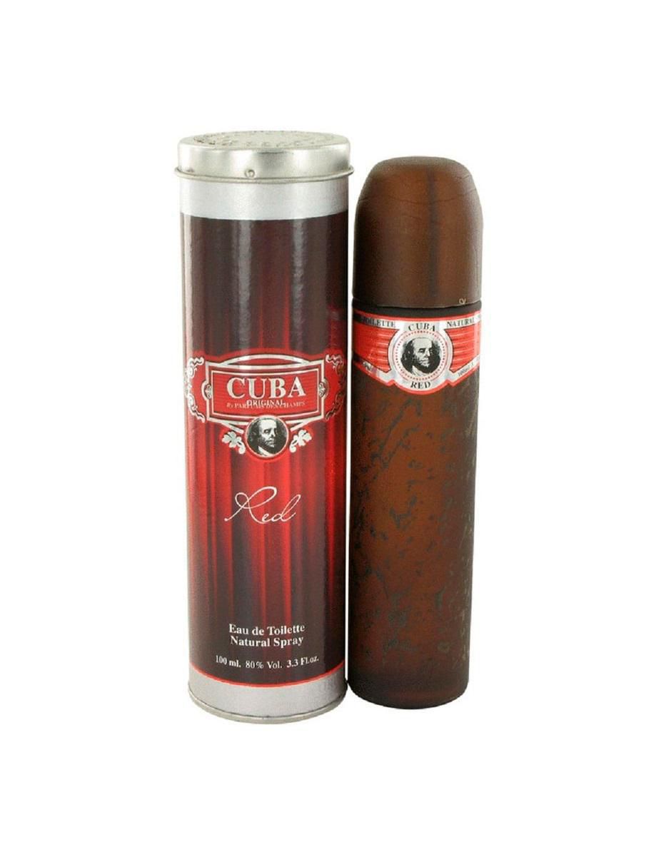 Eau de toilette Cuba Red para hombre