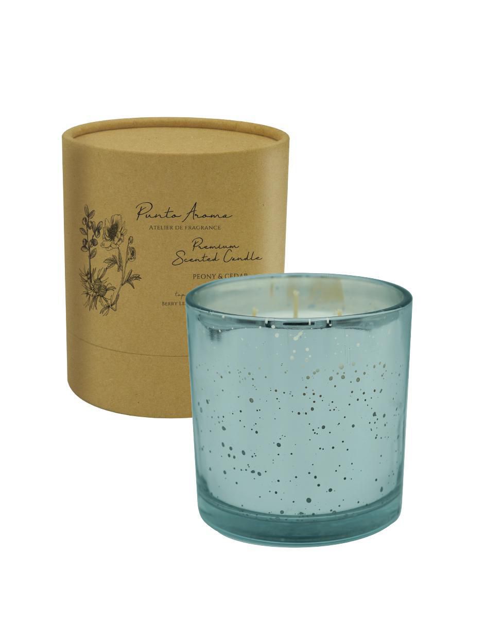 Vela aromática Punto Aroma Peony & Cedar aroma floriental Vela aromática Punto Aroma Peony & Cedar aroma floriental