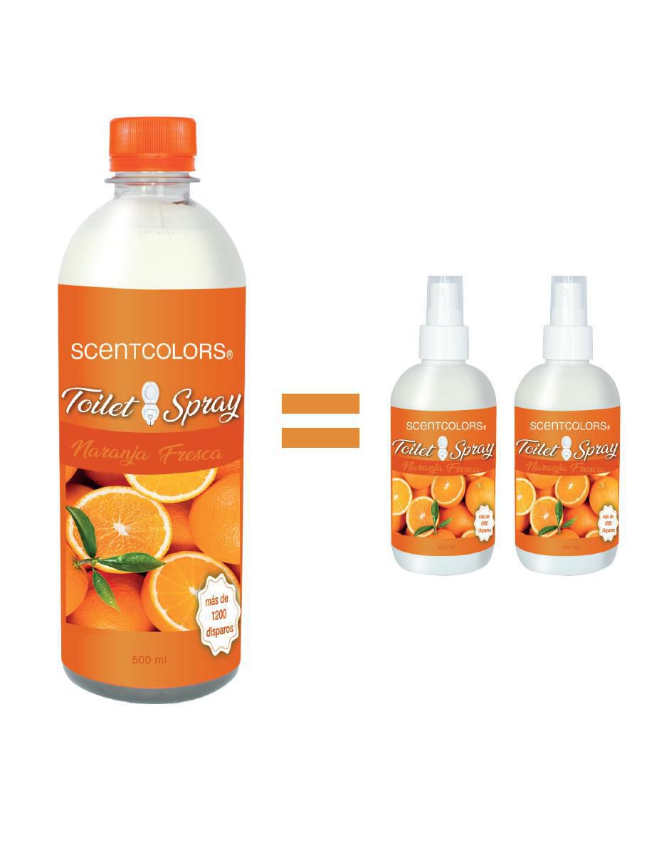 Aromatizante eliminador de olores de aroma frutal