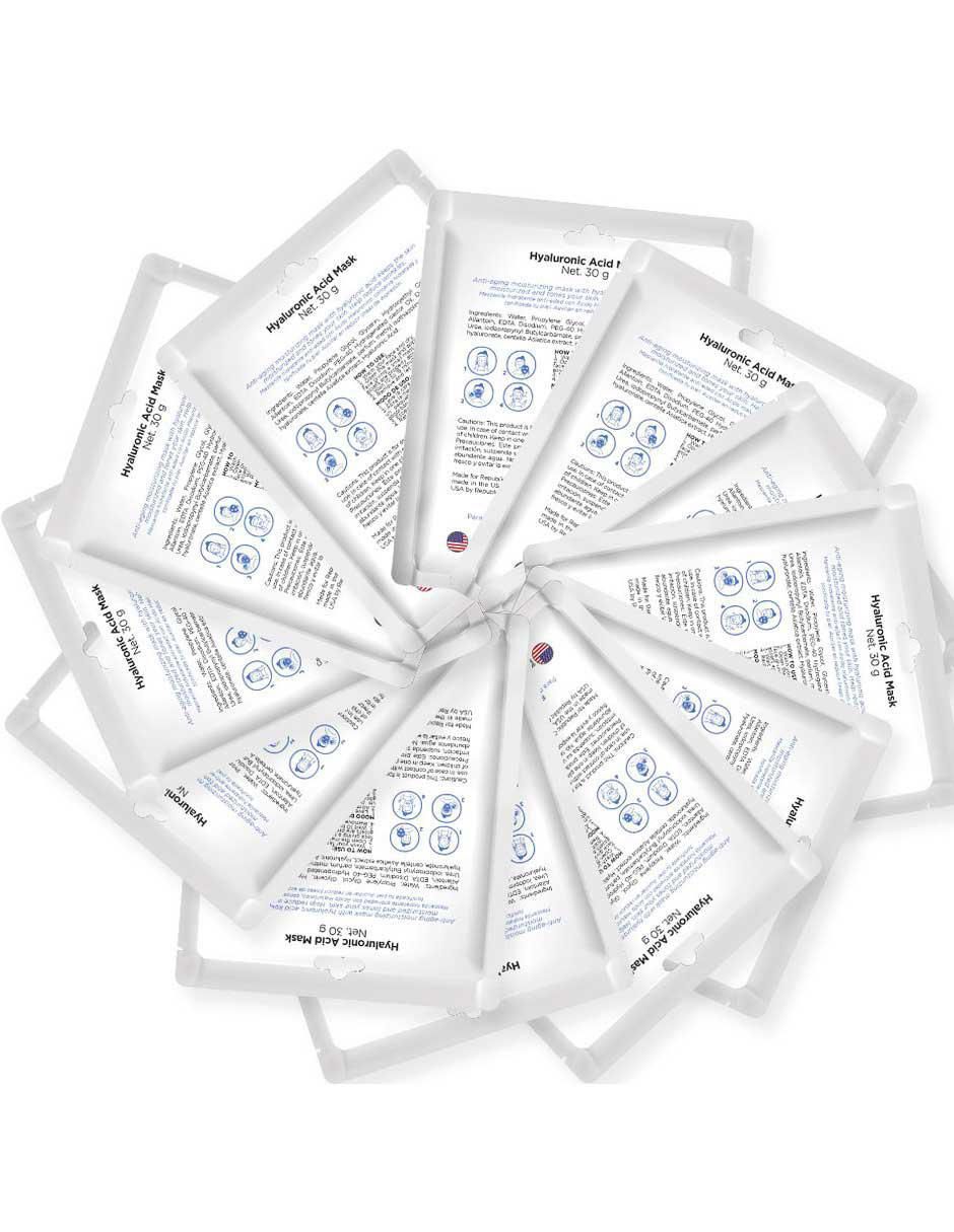 Mascarilla Beauty Hyaluronic Acid para prevenir signos de la edad Mascarilla Beauty Hyaluronic Acid para prevenir signos de la edad