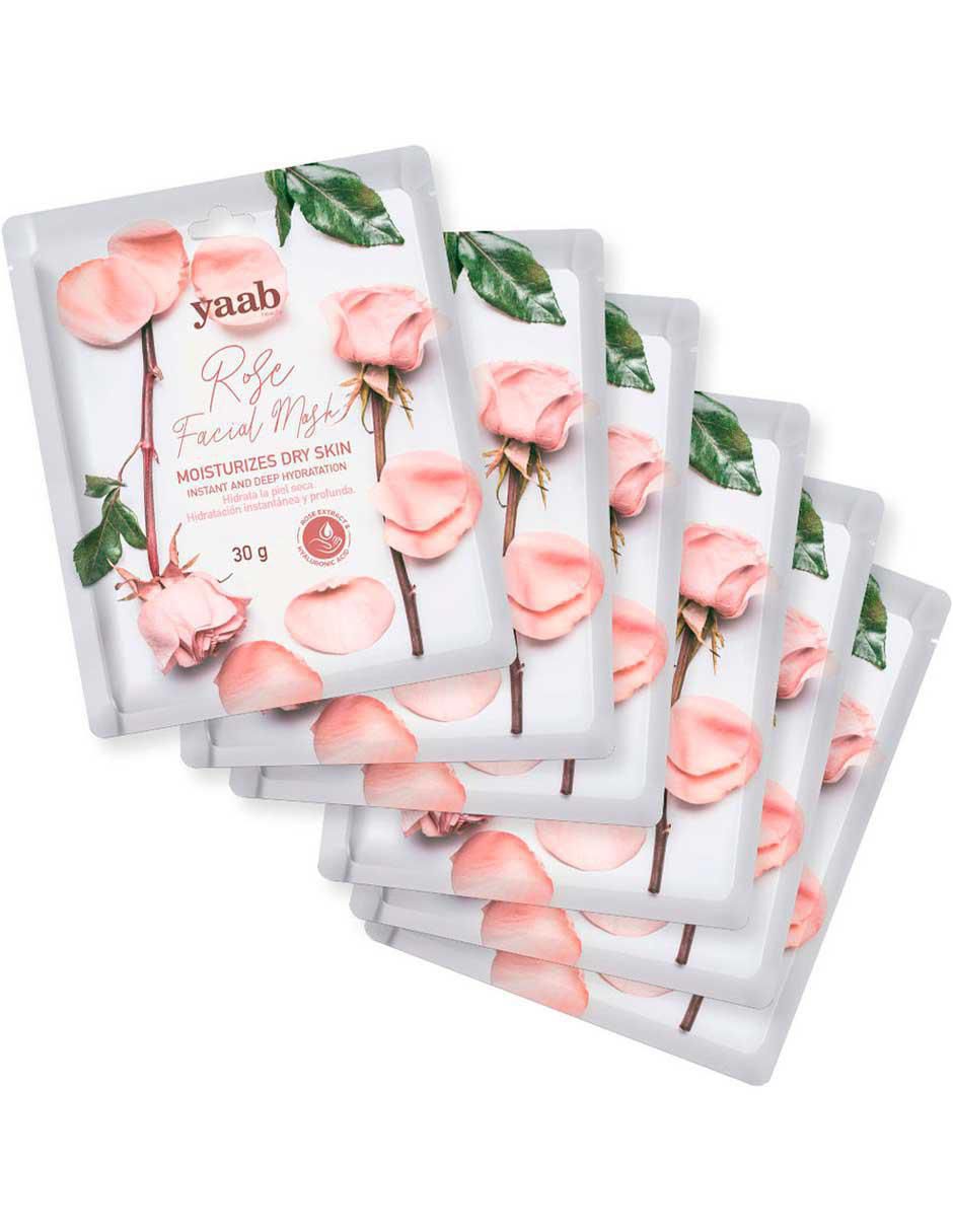 Rose Facial Mask para prevenir signos de la edad Yaab