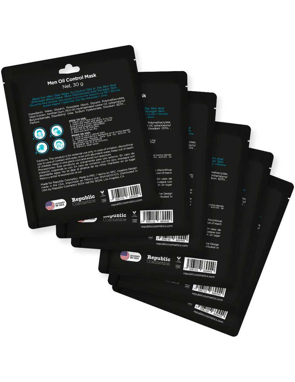 Oil Control Mask para acné