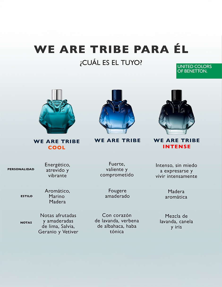 Eau de parfum We Are Tribe Intense para hombre 17