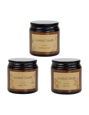 Vela aromática 3 piezas aroma floral