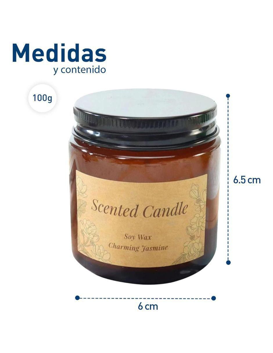 Vela aromática 3 piezas aroma floral 7