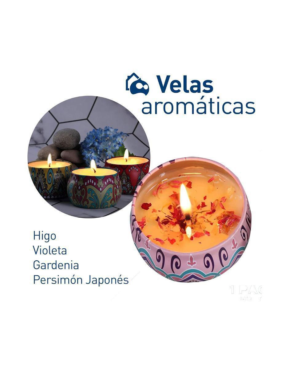 Vela aromática 4 piezas aroma floriental 4