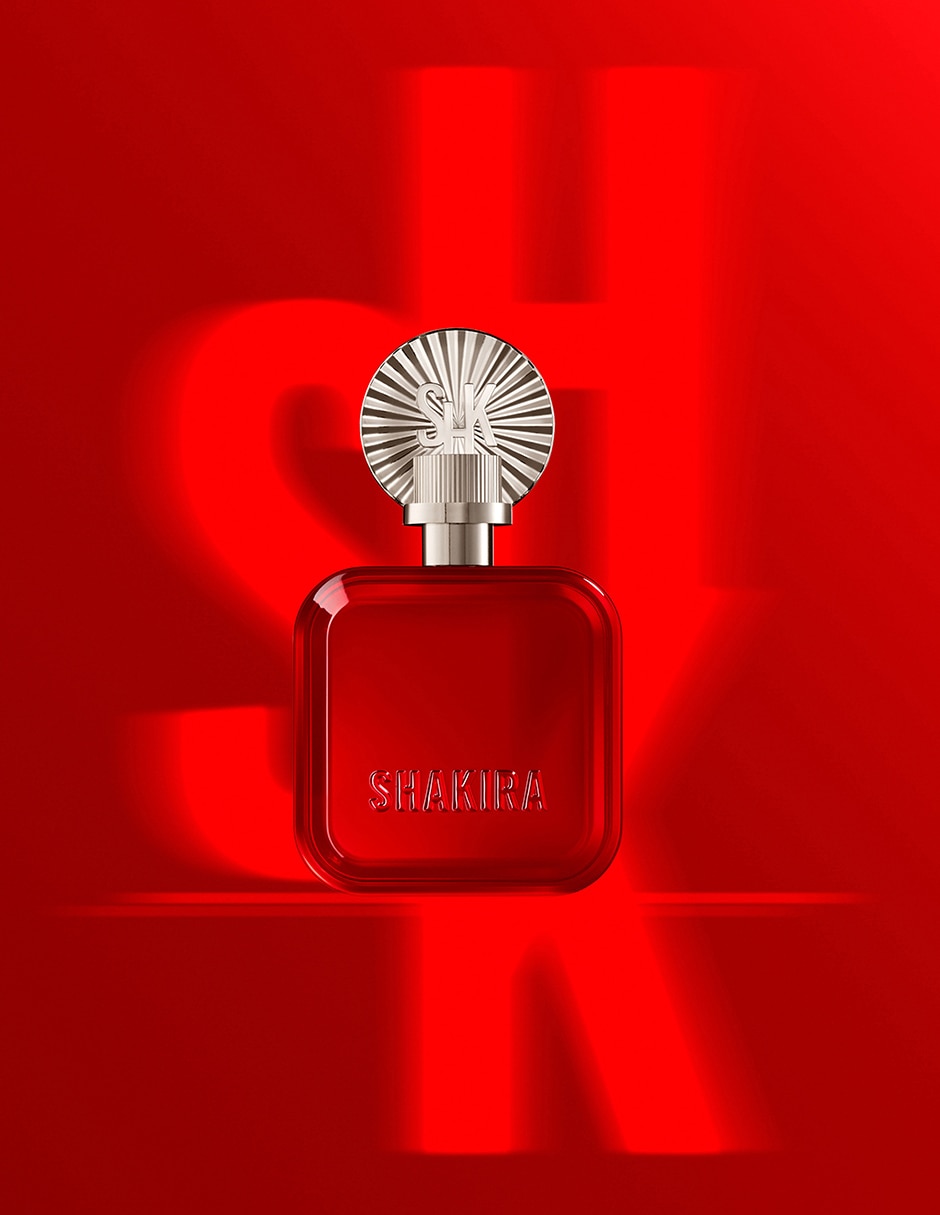 Eau de parfum Shakira Rojo para mujer