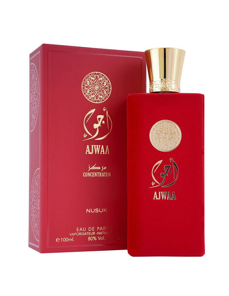 Eau de parfum Nusuk Ajwaa Concentrated Red para mujer