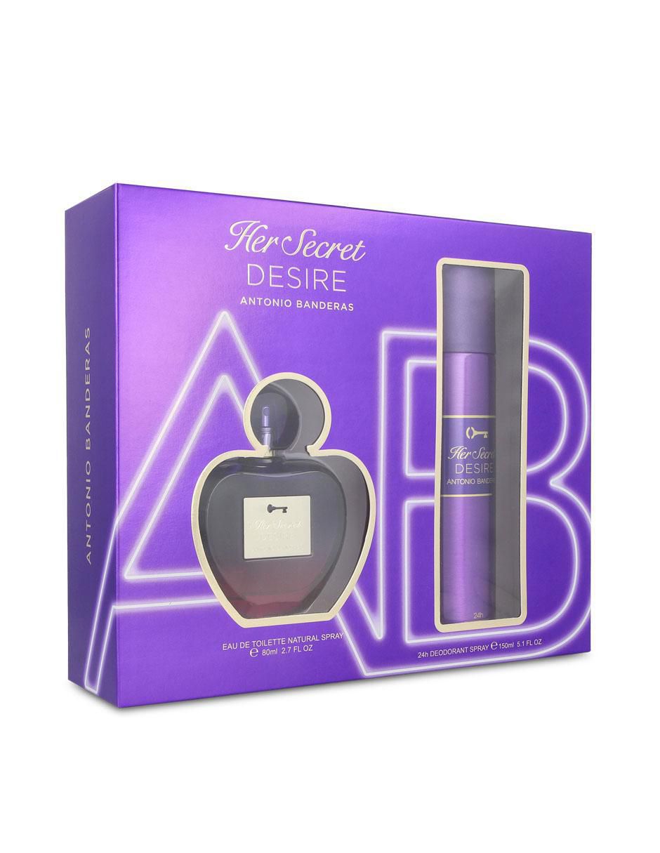 Eau de toilette Antonio Banderas Secret Desire para mujer