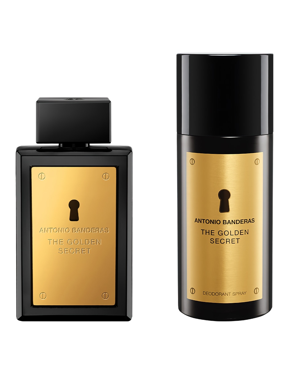 Set Eau de toilette Antonio Banderas Golden Secret para hombre