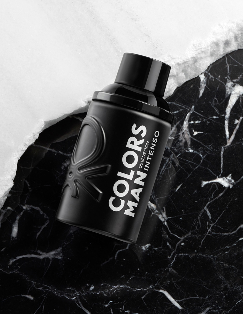 Set Eau de parfum Benetton Colors Black Intenso para hombre
