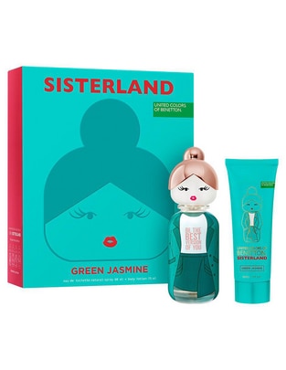 Eau de toilette Benetton Sisterland Green Jasmine para mujer