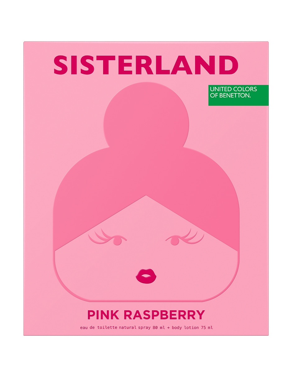 Eau de toilette Benetton Sisterland Pink Raspberry para mujer