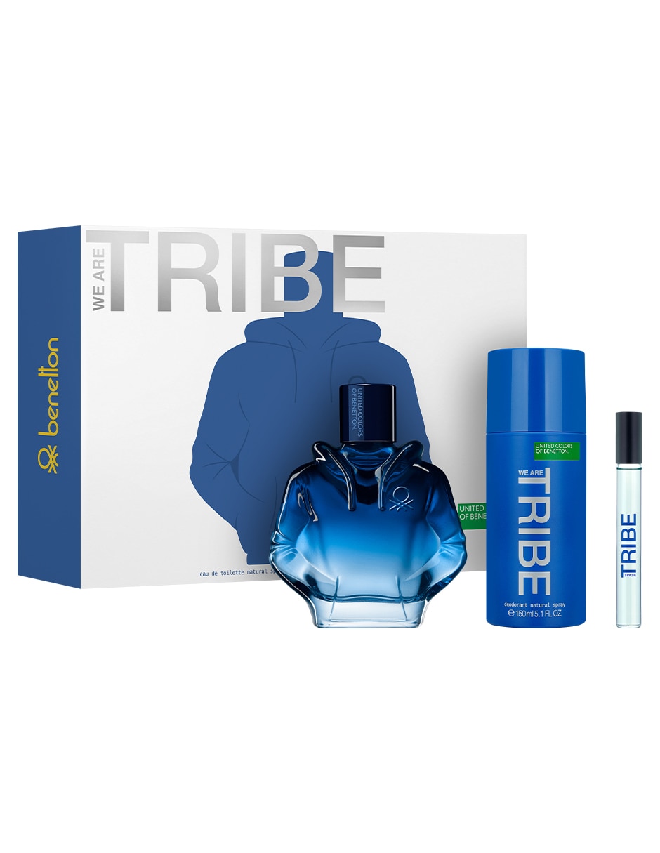 Set Eau de toilette Benetton We Are Tribe para hombre