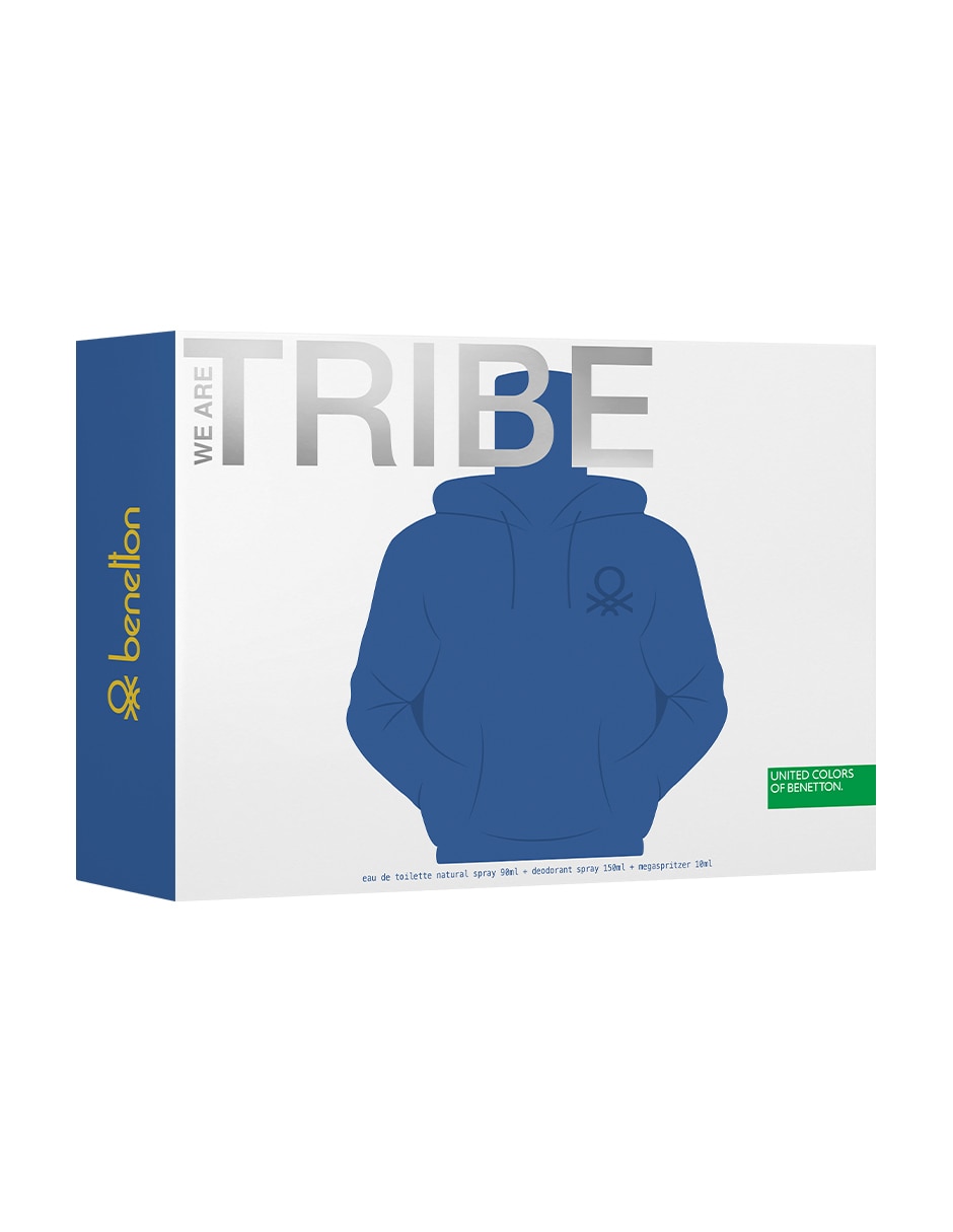 Set Eau de toilette Benetton We Are Tribe para hombre