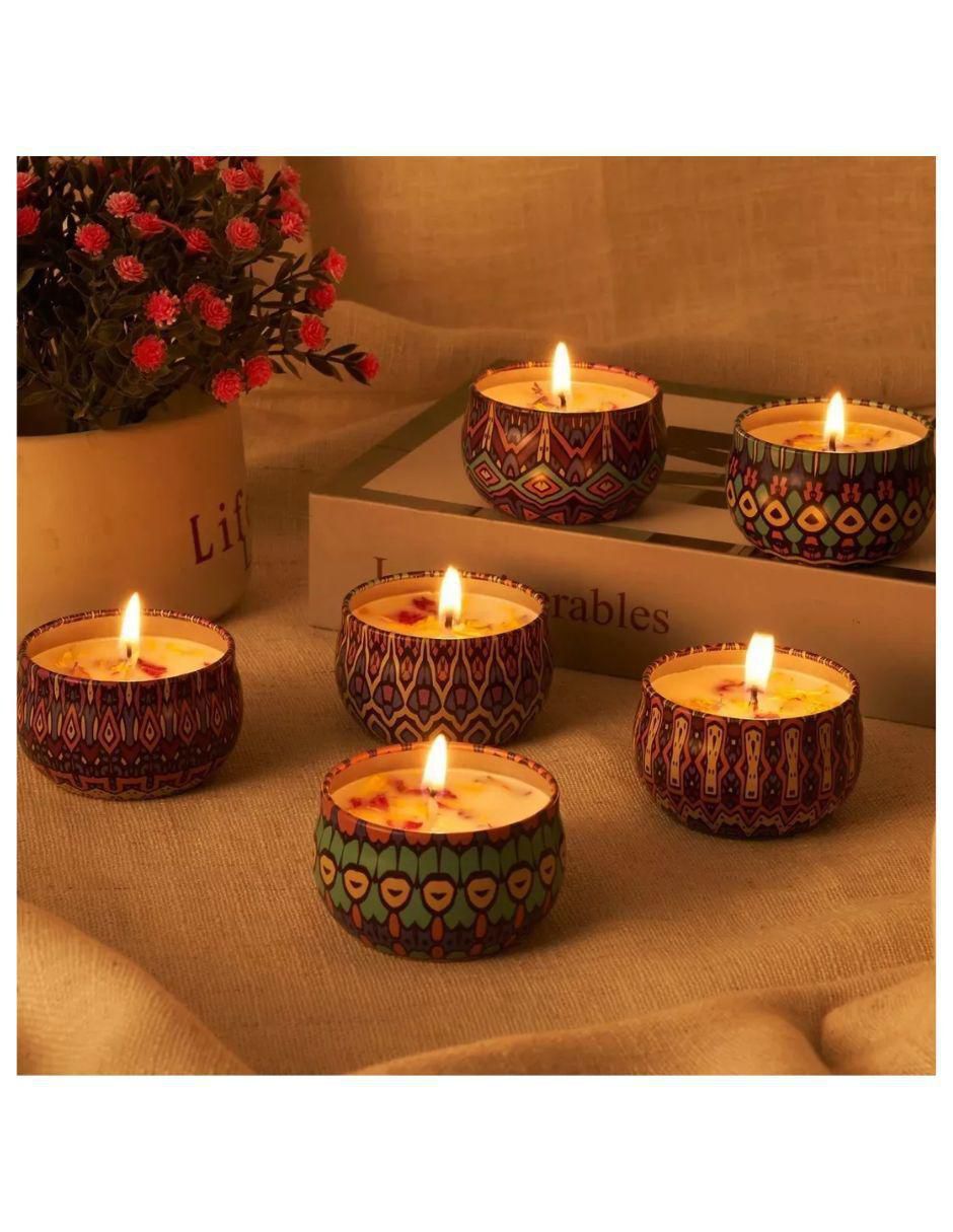 Vela aromática 6 piezas