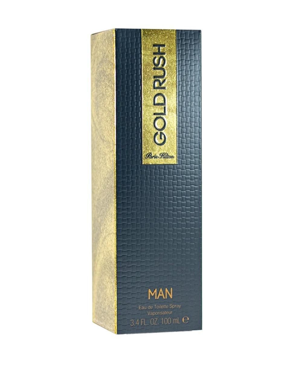 Eau de toilette Paris Hilton Gold Rush Man para hombre