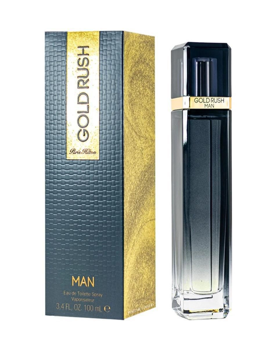 Eau de toilette Paris Hilton Gold Rush Man para hombre