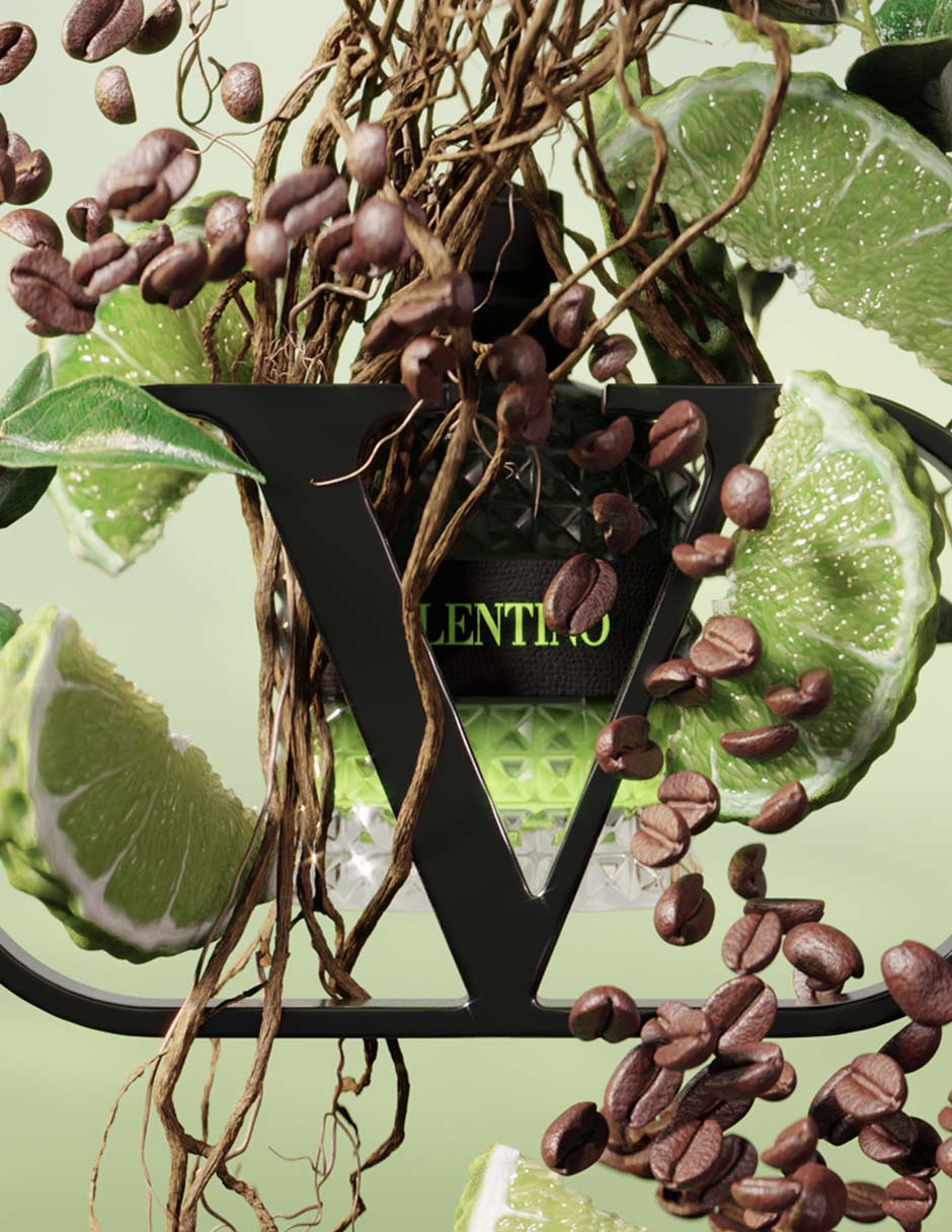 Eau de toilette Valentino Born In Roma Green Stravaganza para hombre