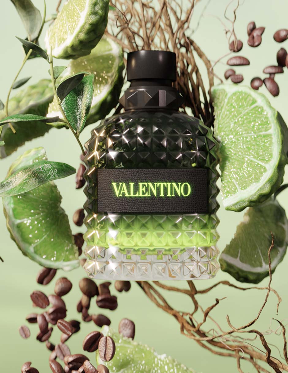 Eau de toilette Valentino Born In Roma Green Stravaganza para hombre