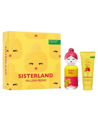 Set Eau de toilette Sisterland Yellow Peony para mujer Set Eau de toilette Sisterland Yellow Peony para mujer