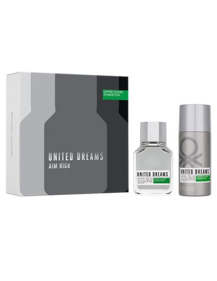 Set Eau de toilette Benetton United Dreams Aim High para hombre