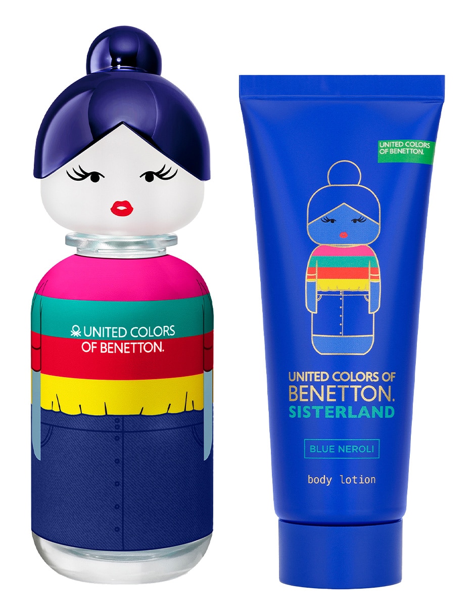 Set Eau de toilette Benetton Sisterland Blue Neroli para mujer