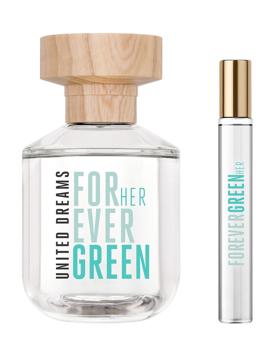 Set Eau de toilette Benetton Forever Green para mujer