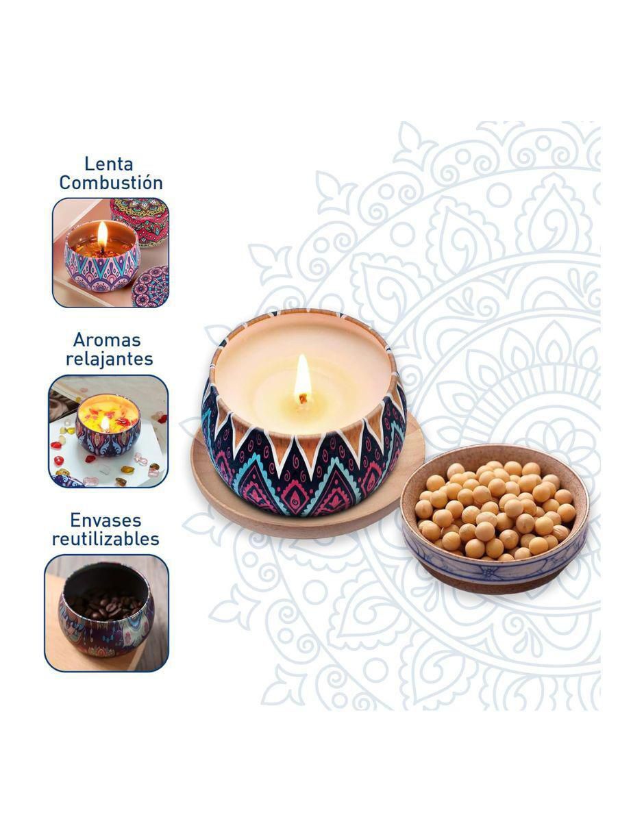 Set vela aromáticas 8 piezas 3
