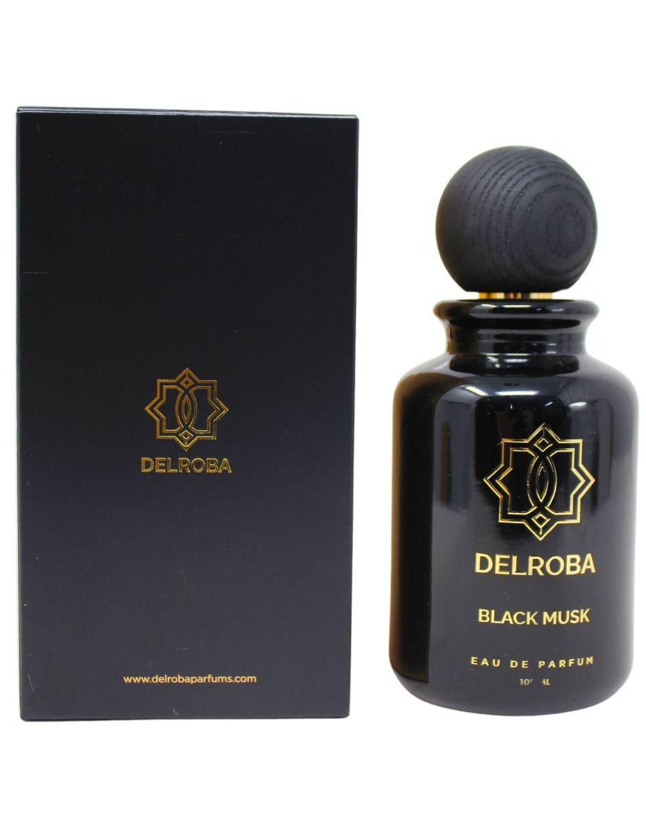 Eau de parfum Delroba Black Musk para hombre