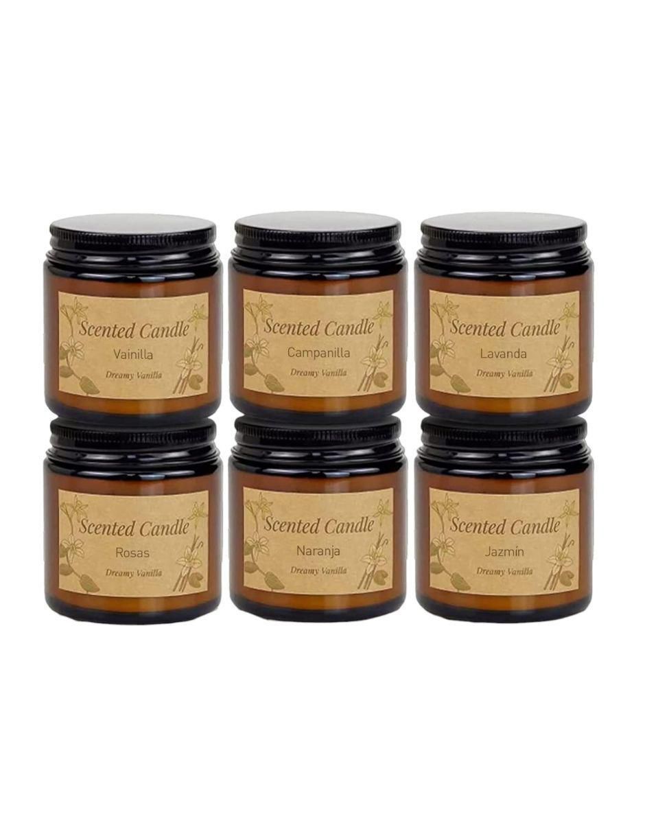 Set vela aromáticas 6 piezas Set vela aromáticas 6 piezas