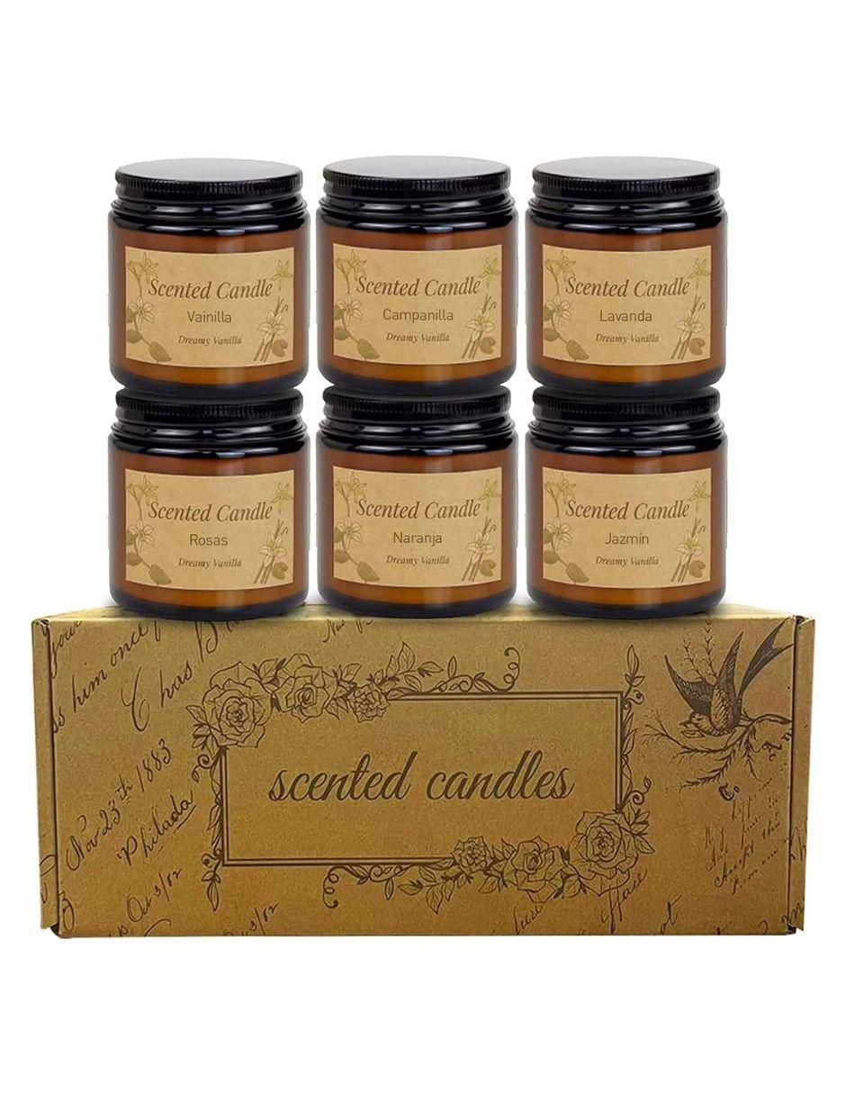 Set vela aromáticas 6 piezas 2