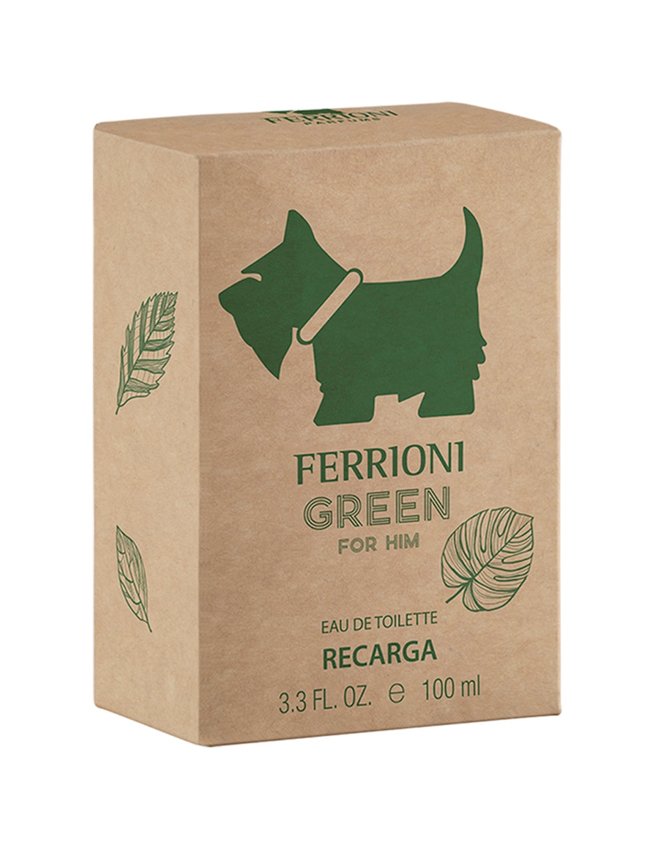 Eau de toilette Ferrioni Green For Him para hombre