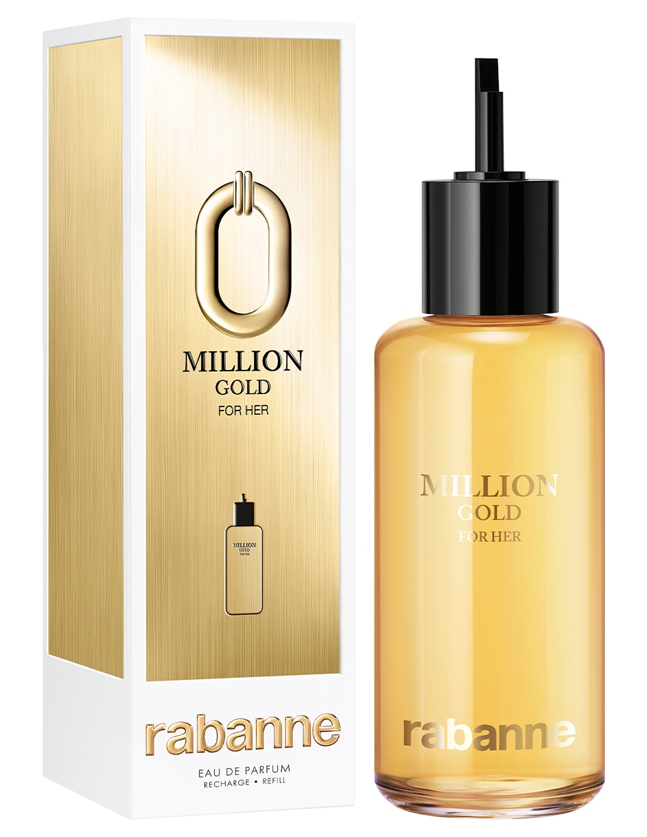 Refil de eau de parfum Rabanne Million Gold For Her 13