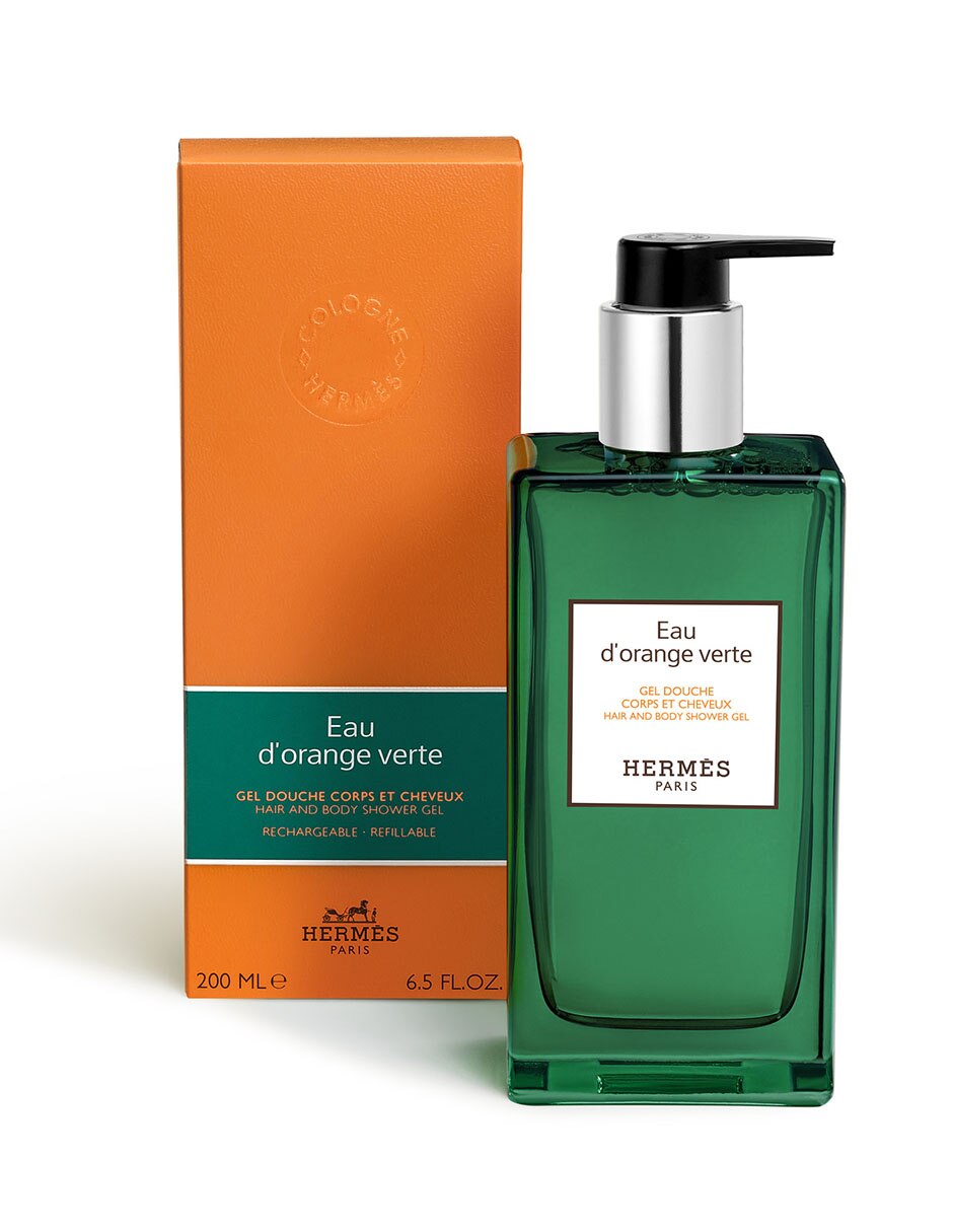 Gel corporal limpiador Eau D'orange Verte Sg Bath Line 7