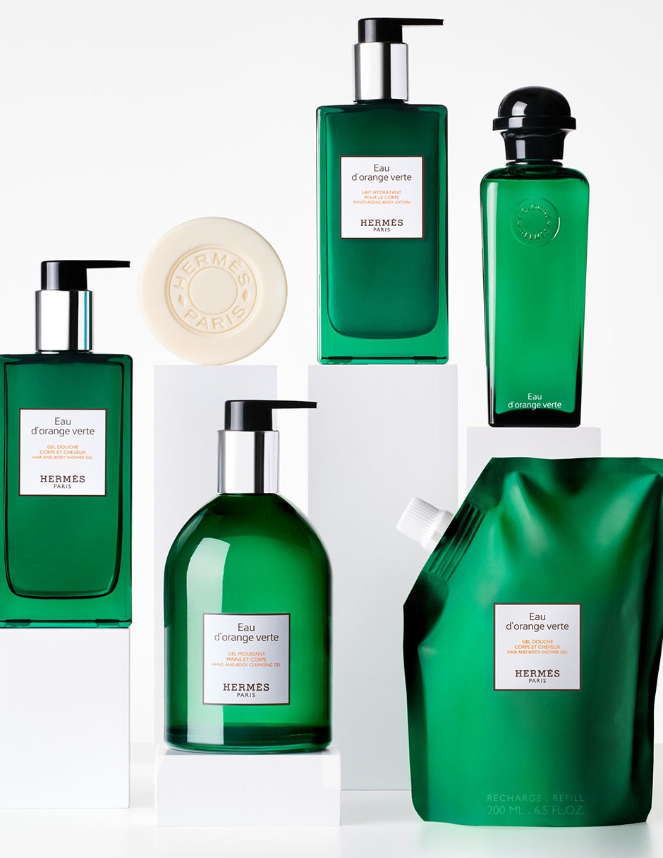 Gel corporal Limpiador Eau dorange verte Bath Line 5