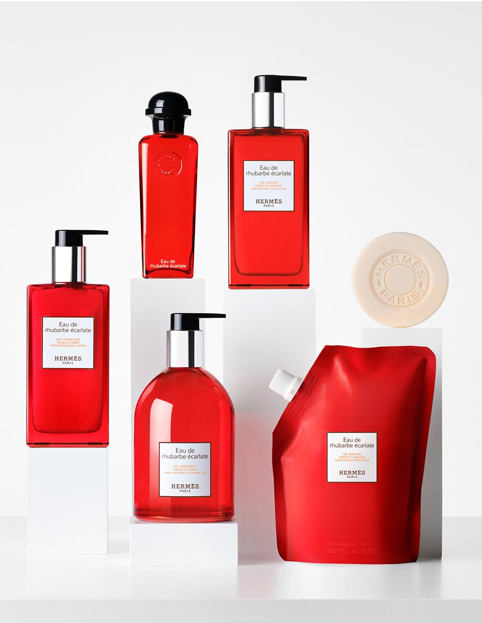 Leche corporal recomendada para hidratar día y noche Eau De Rhubarbe Ecarlate Bl 200Ml Bath Line todo tipo piel 5