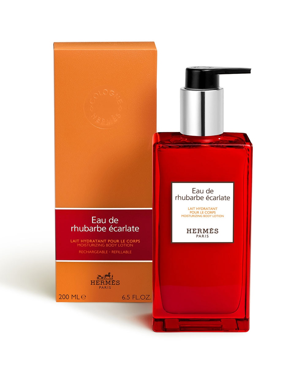 Leche corporal recomendada para hidratar día y noche Eau De Rhubarbe Ecarlate Bl 200Ml Bath Line todo tipo piel 2
