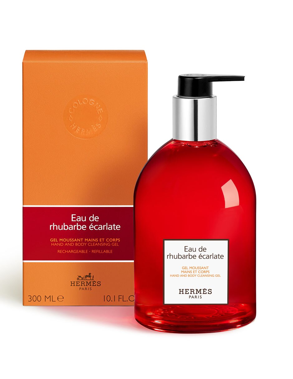 Gel corporal limpiador Eau De Rhubarbe Ecarlate Bath Line 6